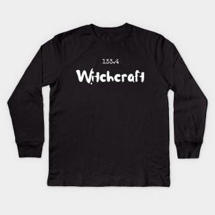 Witchcraft Kids Long Sleeve T-Shirt